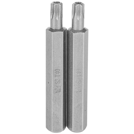 BIT 10MM TORX Z OTWOREM 60x75MM S2