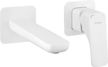 Bateria umywalkowa podtynkowa stała bianco Hiacynt BQH A54L