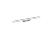 AX Drain Element zewnętrzny odpływu liniowego 700, montaż przyścienny, Biały Matowy