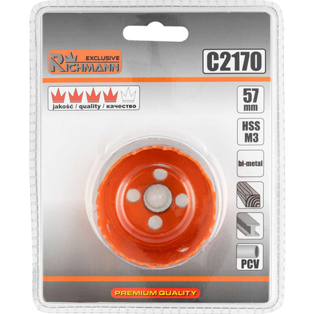 OTWORNICA BIMETAL  57  MM