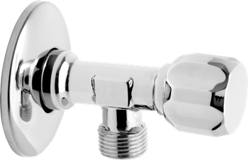 Zawór grzybkowy kątowy z metalowym uchwytem 1-2" x 1-2"