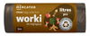 Worki do segregacji, bio, 120l, brązowe