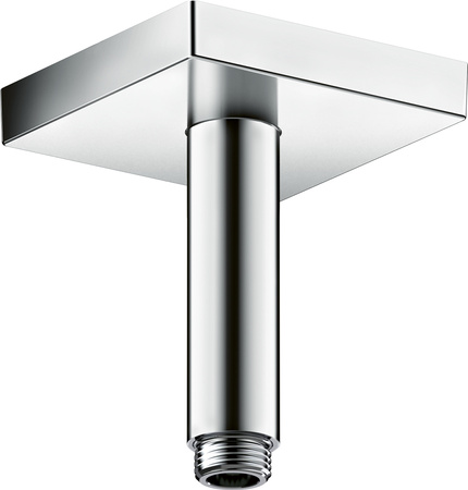 AX ShowerSolutions Przyłącze sufitowe 100 mm, kwadratowe, Chrom
