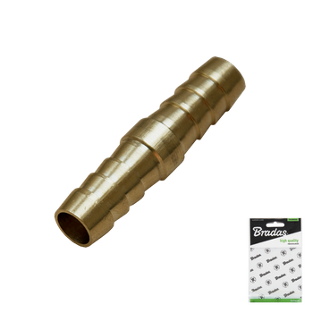 Złącze proste na wąż 6mm MOSIĄDZ