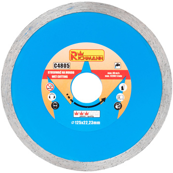 TARCZA DIAM. PEŁNA 125 MM