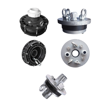 Głowica studzienna 110/32 mm przelotowa ocynkowana