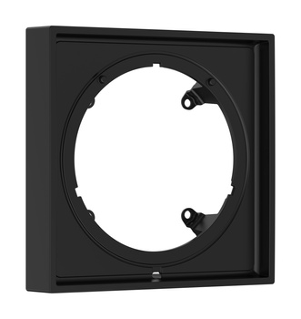 AX ShowerSelect ID Element przedłużający 22 mm, kwadratowy, Czarny Matowy