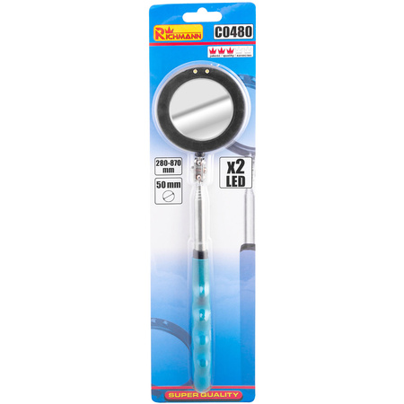 LUSTERKO LED INSPEKCYJNE OKRĄGŁE