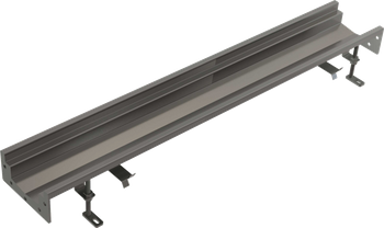 Przemysłowy odpływ skrzynkowy 1 m, stal nierdzewna AISI 304