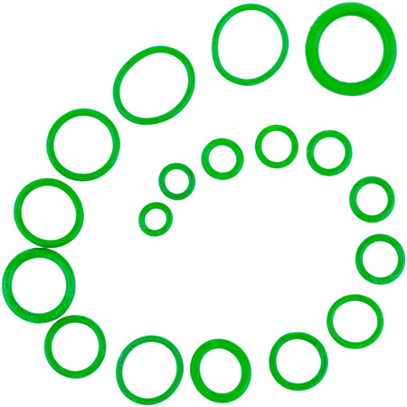 KPL. ORINGÓW ZIELONYCH 270 SZT.