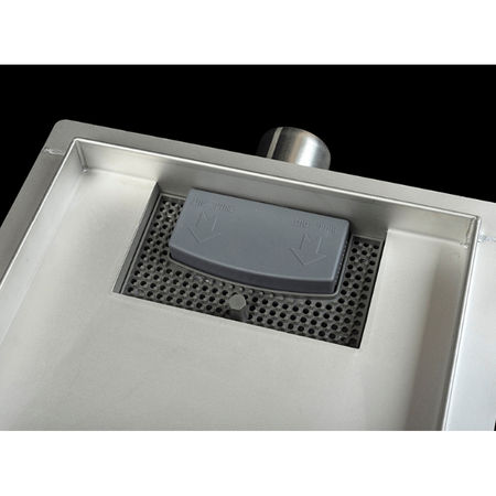 SQ-Drain 2w1 Odpływ kwadratowy 20x20 cm dwustronny chrom