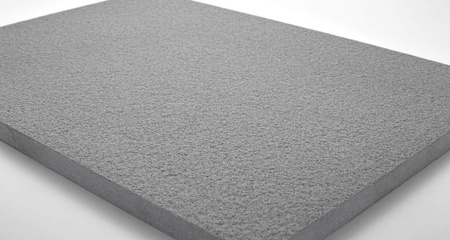Półka kamienna do konsoli lub słupka - system modułowy szary mat CBL S30B