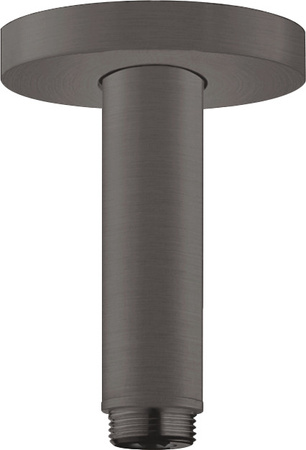 HG Przyłącze sufitowe S 10 cm, Czarny Chrom Szczotkowany