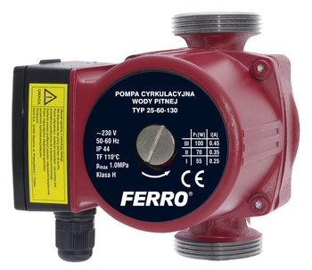 Pompa cyrkulacyjna do CWU 25-60-130