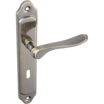 RODOS klamka na szyldzie długim na klucz