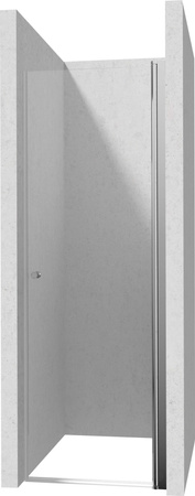 Drzwi prysznicowe 90 cm - wahadłowe chrom KTSW041P