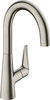 HG Talis M51 Jednouchwytowa bateria kuchenna 220, 1jet, Stal Szlachetna Finish