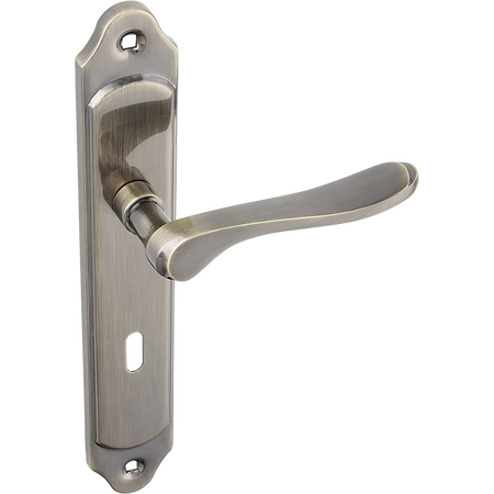 RODOS klamka na szyldzie długim na klucz