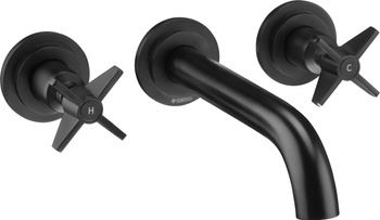 Bateria umywalkowa podtynkowa stała nero Temisto BQT N54D