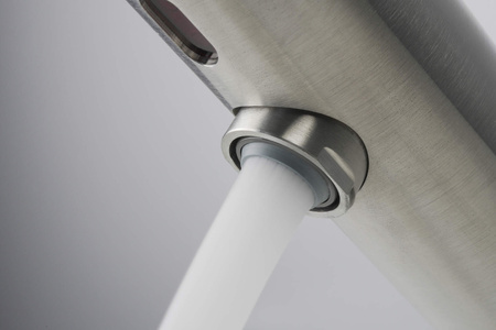 Bateria umywalkowa bezdotykowa bez regulacji temperatury - 4xAA stal BQR F28R