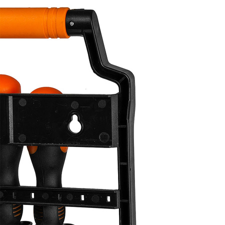 WKRĘTAKI 9 ELEM. PLASTIKOWA KASETA CR-MO