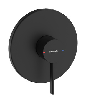 HG Zesis S Jednouchwytowa bateria prysznicowa, podtynkowa do iBox universal, Czarny Matowy