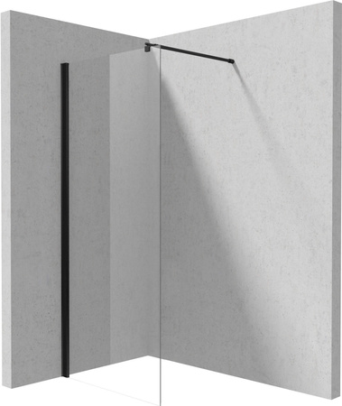 Ścianka prysznicowa / walk-in systemu Kerria Plus 90 cm nero KTS N39P
