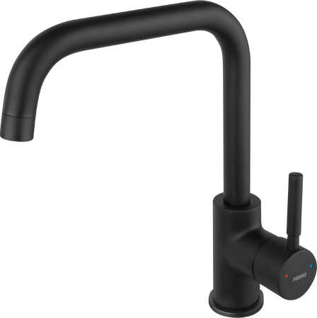 RATIO bateria zlewozmywakowa stojąca, czarna