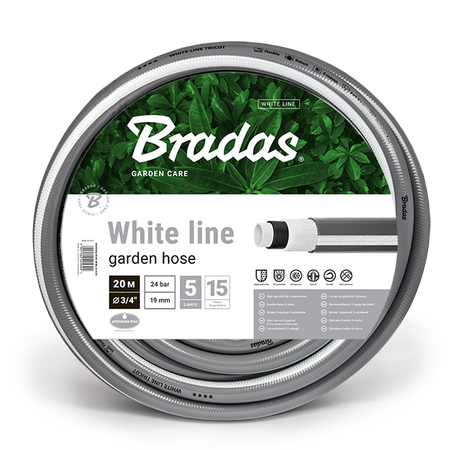 Wąż ogrodowy WHITE LINE 3/4"-20m