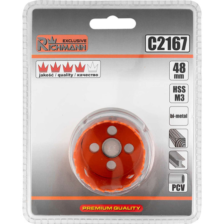 OTWORNICA BIMETAL  48  MM