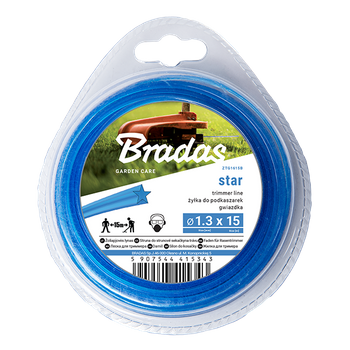 Żyłka TRIMMER, gwiazda, blister