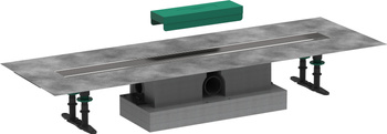 HG uBox universal Kompletny zestaw do odpływów liniowych 800, standardowy