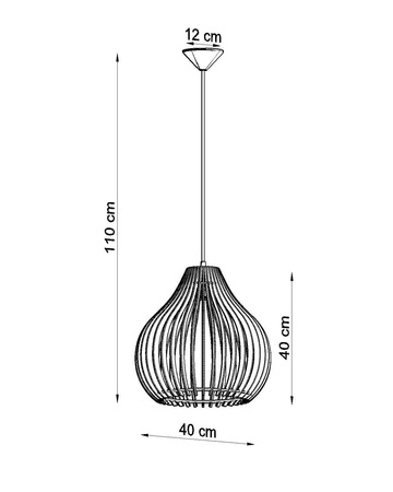 Lampa wisząca APRILLA