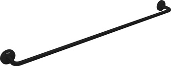 AX Universal Circular Wieszak na ręcznik kąpielowy 800 mm, Czarny Matowy