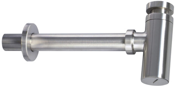 Syfon do umywalki okrągły stal NHC F31K