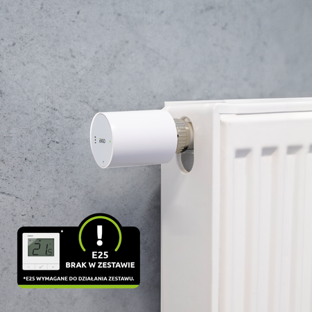 Siłownik termoelektryczny M30x1.5 do rozdzielacza ogrzewania podłogowego, 24V, normalnie zamknięty