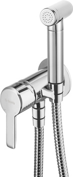 Bateria bidetowa podtynkowa ze słuchawką typu bidetta chrom BQA 034M