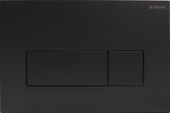 Przycisk spłukujący do stelaży podtynkowych - slim nero CST N51P