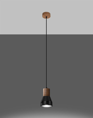 Lampa wisząca QUBIC czarna