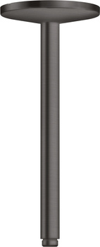 AX One Przyłącze sufitowe 300 mm do głowicy prysznicowej 280 1jet, Czarny Chrom Szczotkowany