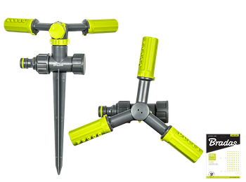 LIME LINE 3-ramienny zraszacz obrotowy na kolcu