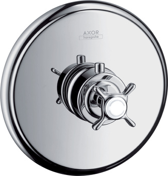 AX Montreux Bateria termostatyczna HighFlow z uchwytem krzyżowym, podtynkowa, Chrom