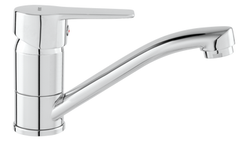 RITTO bateria umywalkowa stojąca z obrotową wylewką, chrom