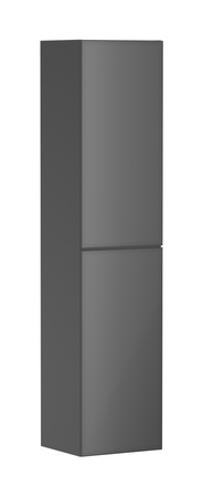 HG Xevolos E Szafka boczna wysoka 400/360, drzwi lewe, Szary Łupek Matowy, Kolor frontu: Szary Łupek Metaliczny