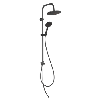 COPPA zestaw natryskowy z deszczownią, czarny