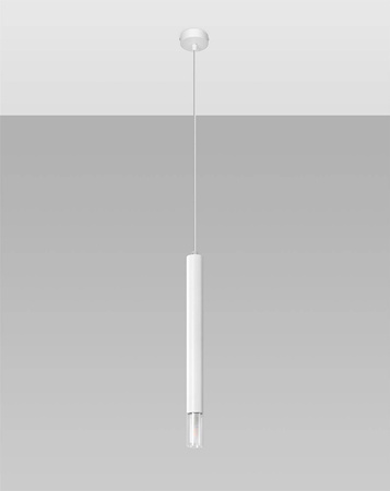 Lampa wisząca WEZYR 1 biała