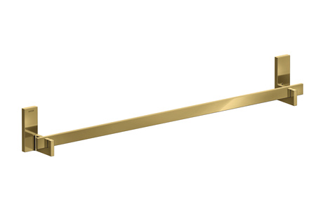 AX Universal Rectangular Wieszak na ręcznik kąpielowy 800 mm, Złoty Optyczny Polerowany