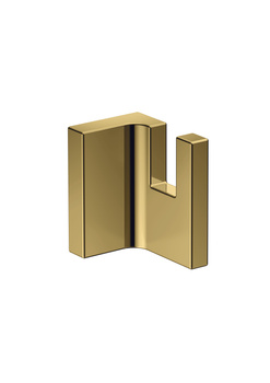AX Universal Rectangular Haczyk na ręcznik, Złoty Optyczny Polerowany
