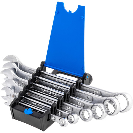 KLUCZE POL.GŁÓWKI 6-17MM  6 EL.