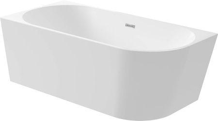 Wanna akrylowa narożna/wolnostojąca lewa - 150 cm biały KDS 015L